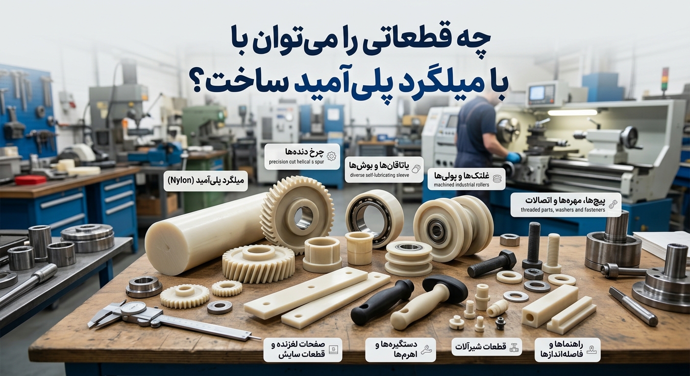 قطعه پلی آمید قطعه پلی آمید